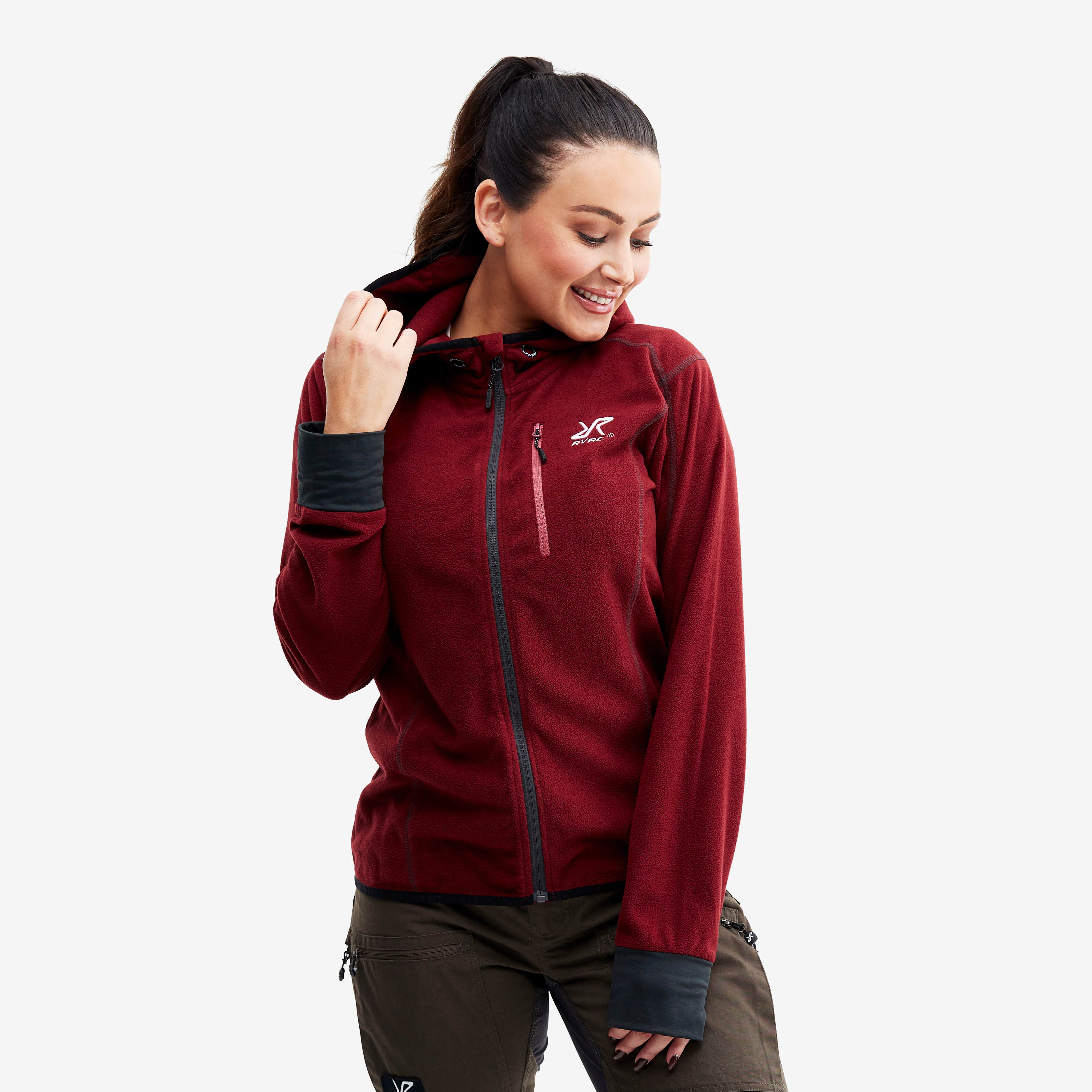 Trekker Hoodie Femme Chilli