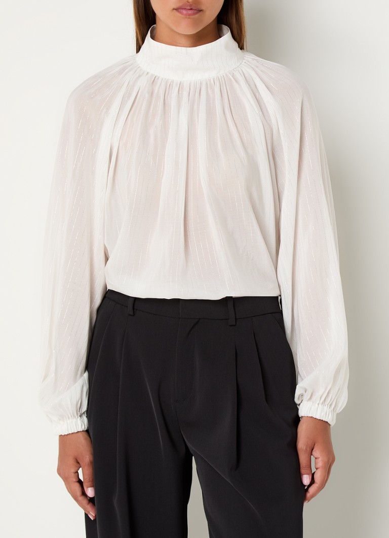 Túnica DRYKORN Dumonda com detalhe de fechadura e lurex