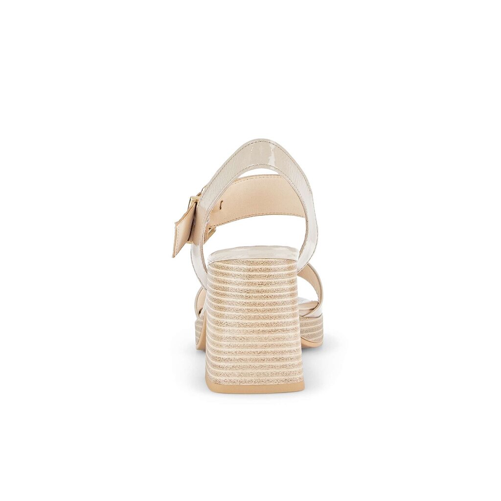 Gabor fashion Plateau Sandale beige