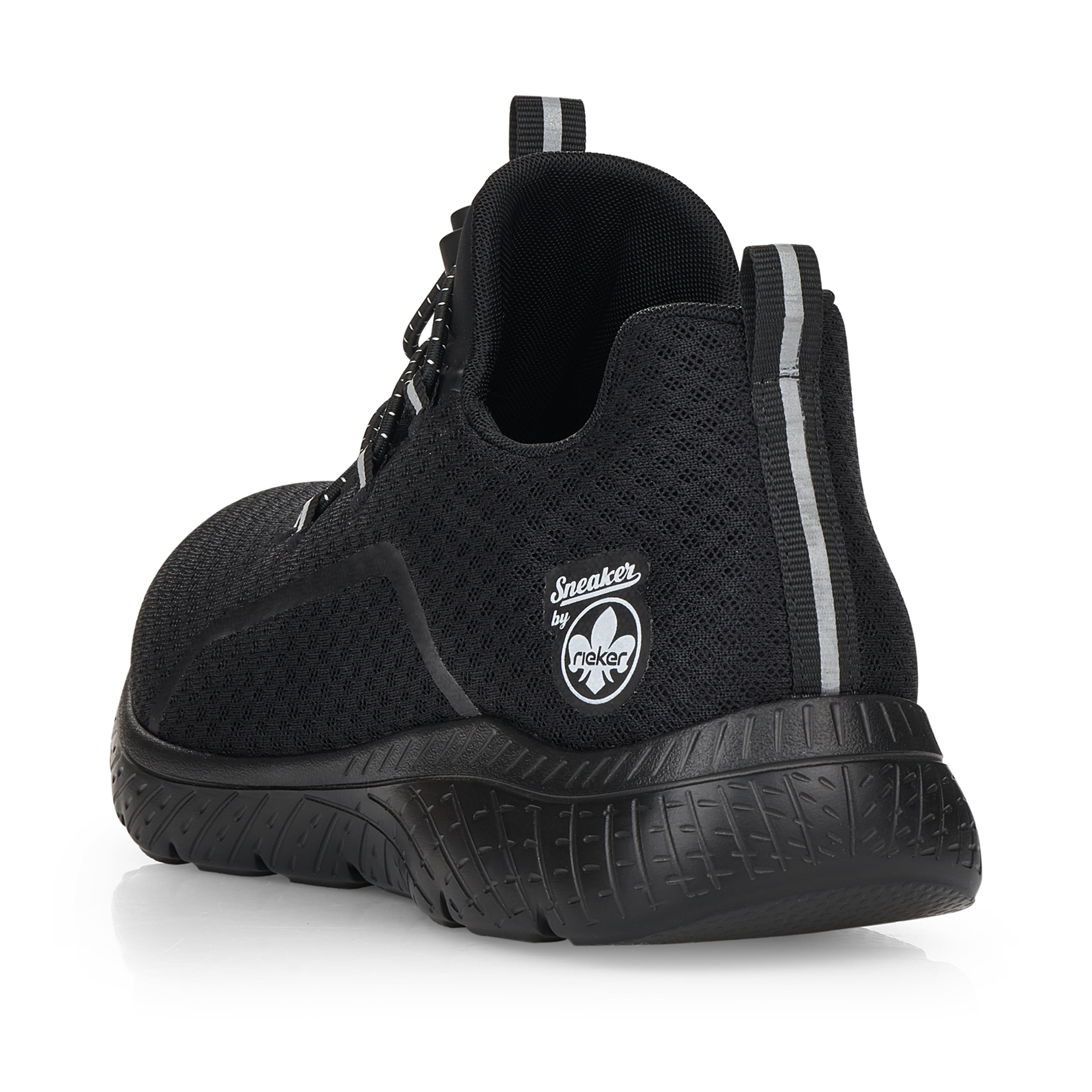 Rieker Damen Slipper tiefschwarz