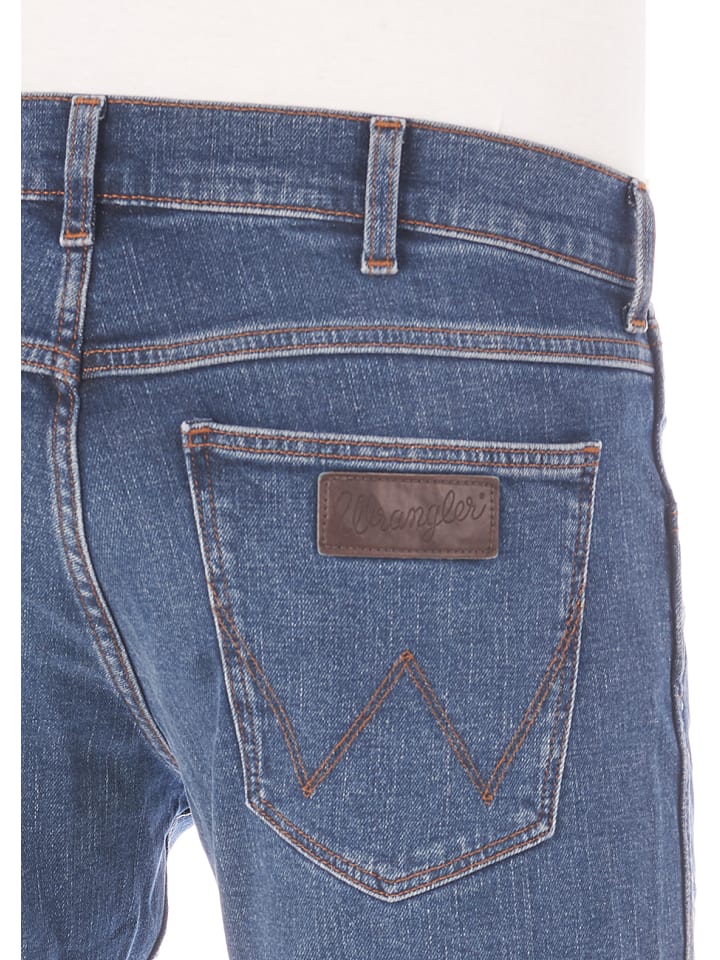 Wrangler Jeans Greensboro regular/straight in Blau günstig kaufen