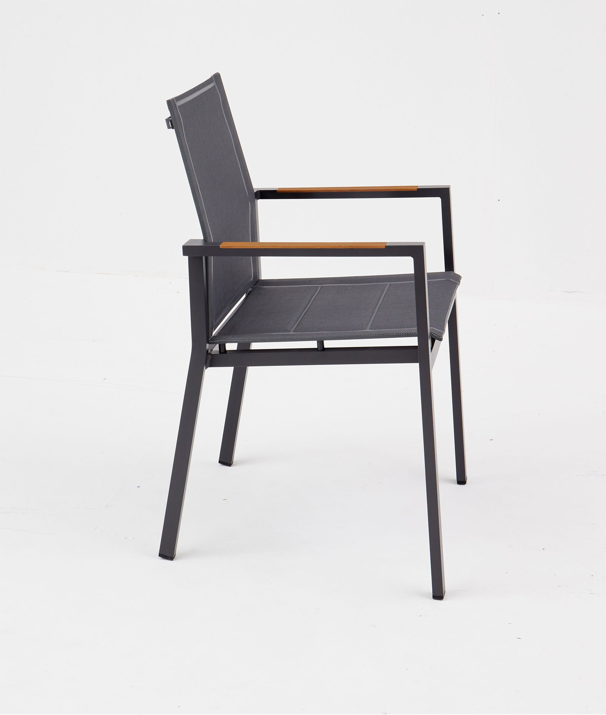 OUTDOORGartenstuhl Alu/Teak