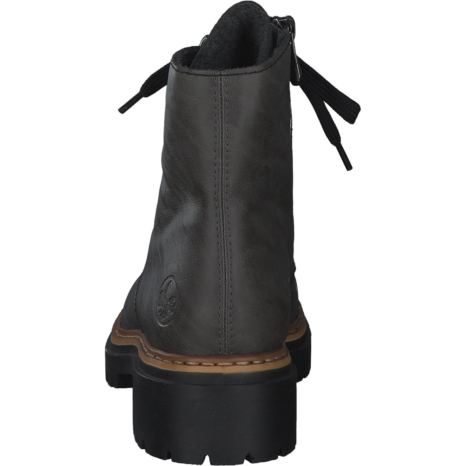Rieker 72611, Schnürstiefeletten, Damen, Grau