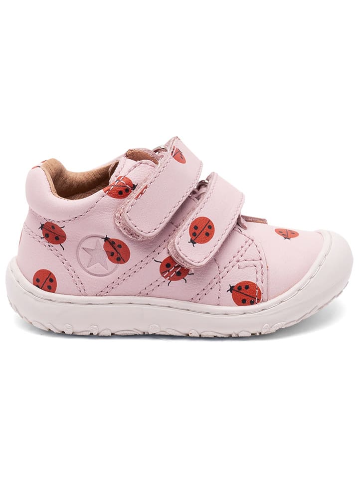 bisgaard Leder-Lauflernschuhe in Rosa günstig kaufen