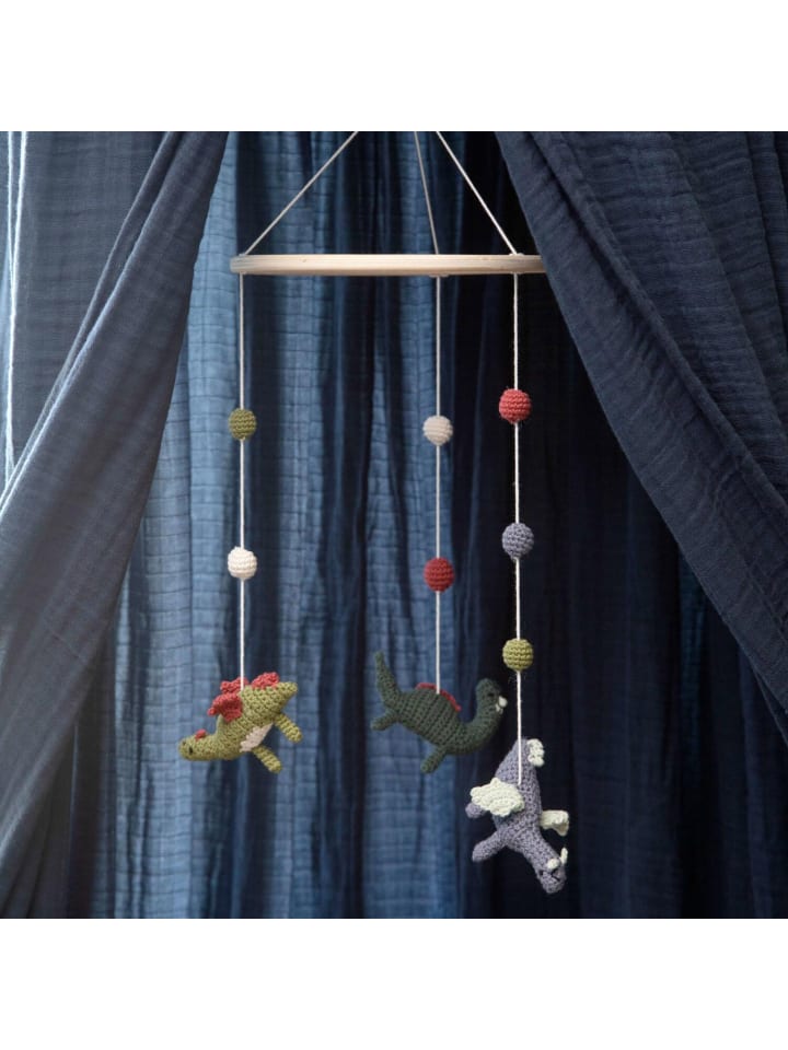 Sebra Häkel-Mobile Dragon Tales in Bunt günstig kaufen onesize