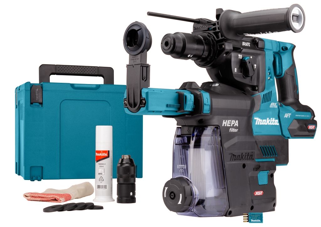 Makita HR002GZ05 Kombihammer SDS-Plus 40V Max mit Staubabsaugung (ohne Akkus und Ladegerät)