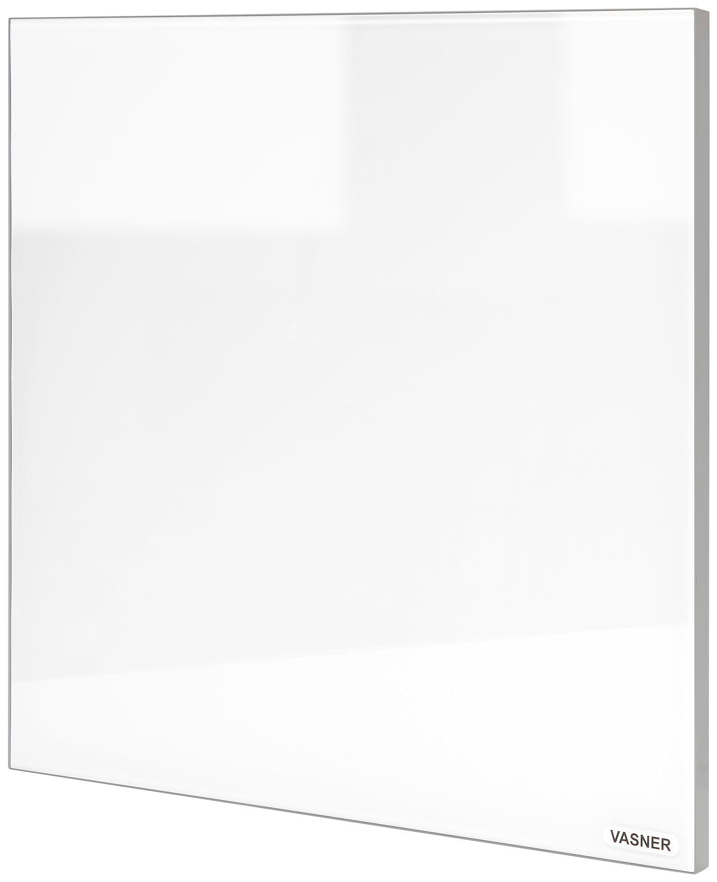 Vasner Infrarotheizung Glas mit Rahmen grau, 700 W, Citara G, Infrarot Glasheizung, IP44 Bad geeignet