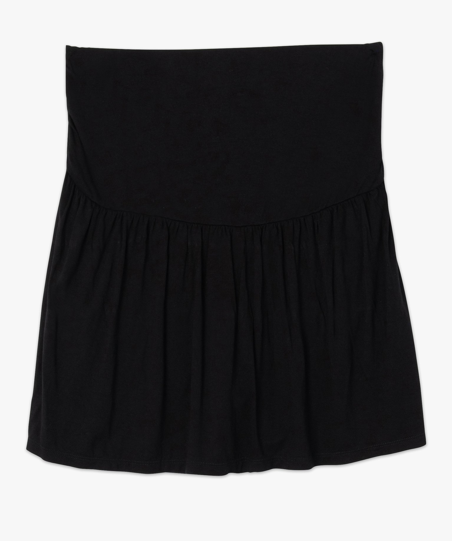 Jupe short de grossesse unie noir | GEMO