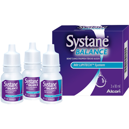 SYSTANE BALANCE Benetzungstropfen für die Augen  3X10 ml  Augentropfen