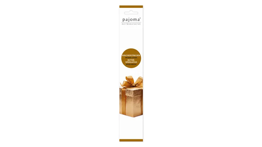 pajoma Räucherstäbchen Butterspekulatius Braun