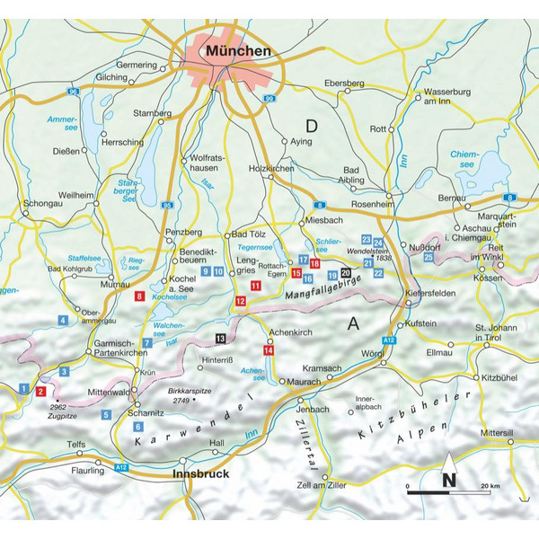 HÜTTEN-GEHEIMTIPPS BAYERISCHE HAUSBERGE - Wanderführer