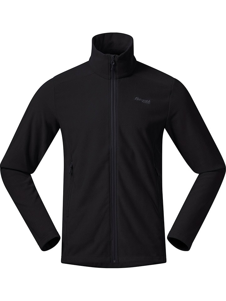 Bergans Fleceejacke in Schwarz günstig kaufen