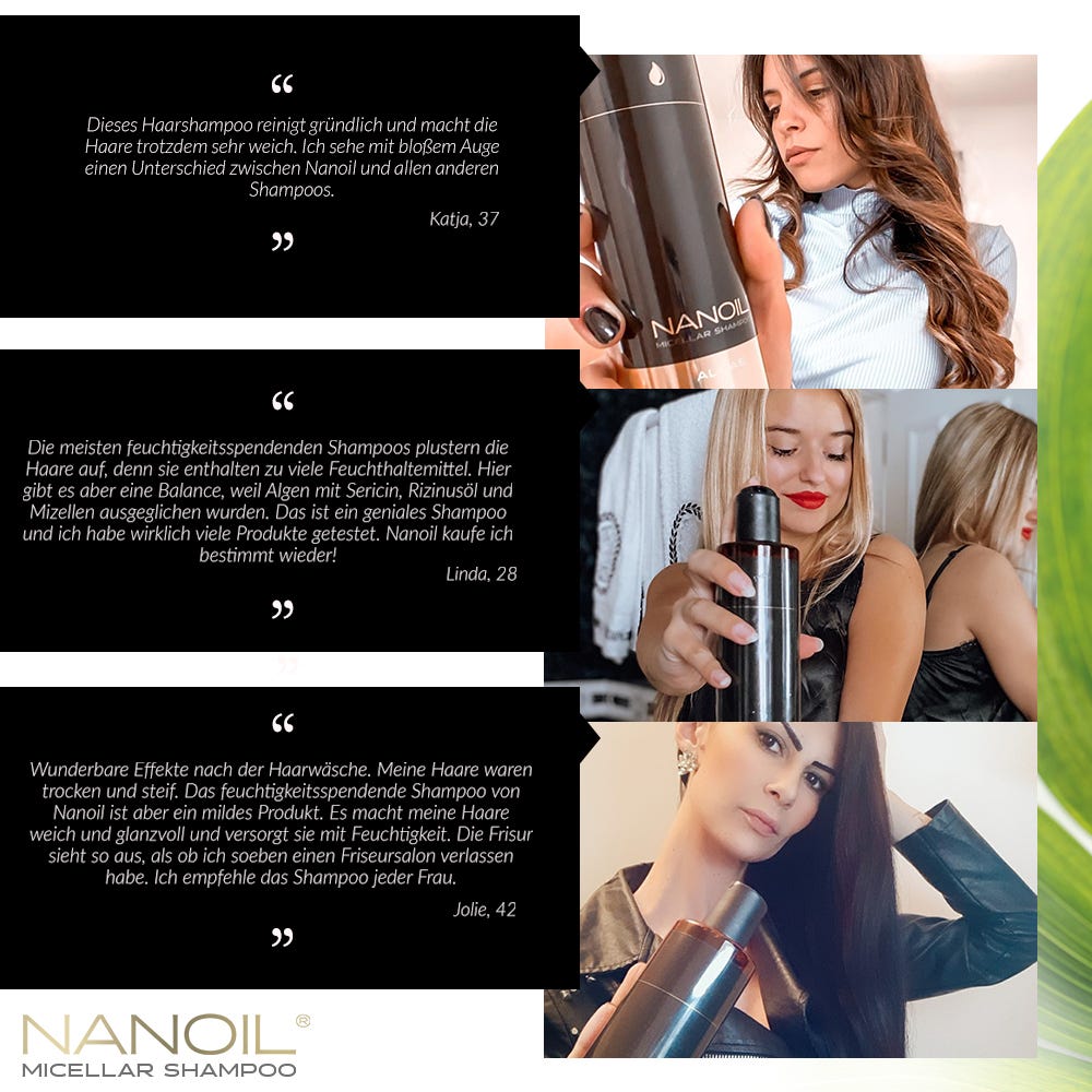 Nanoil Algae Micellar Shampoo 300 ml