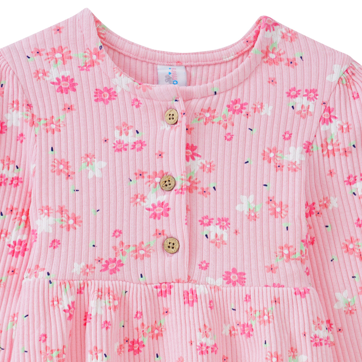 Baby Kleid mit Blumen-Allover