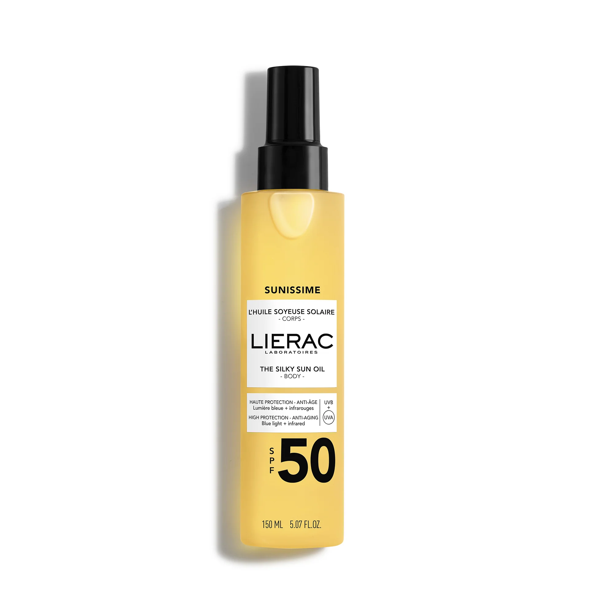 Суниссиме свиленкасто уље за сунчање SPF50 - уље за тело са високом заштитом од сунца, спреј за тело са високом заштитом од сунца