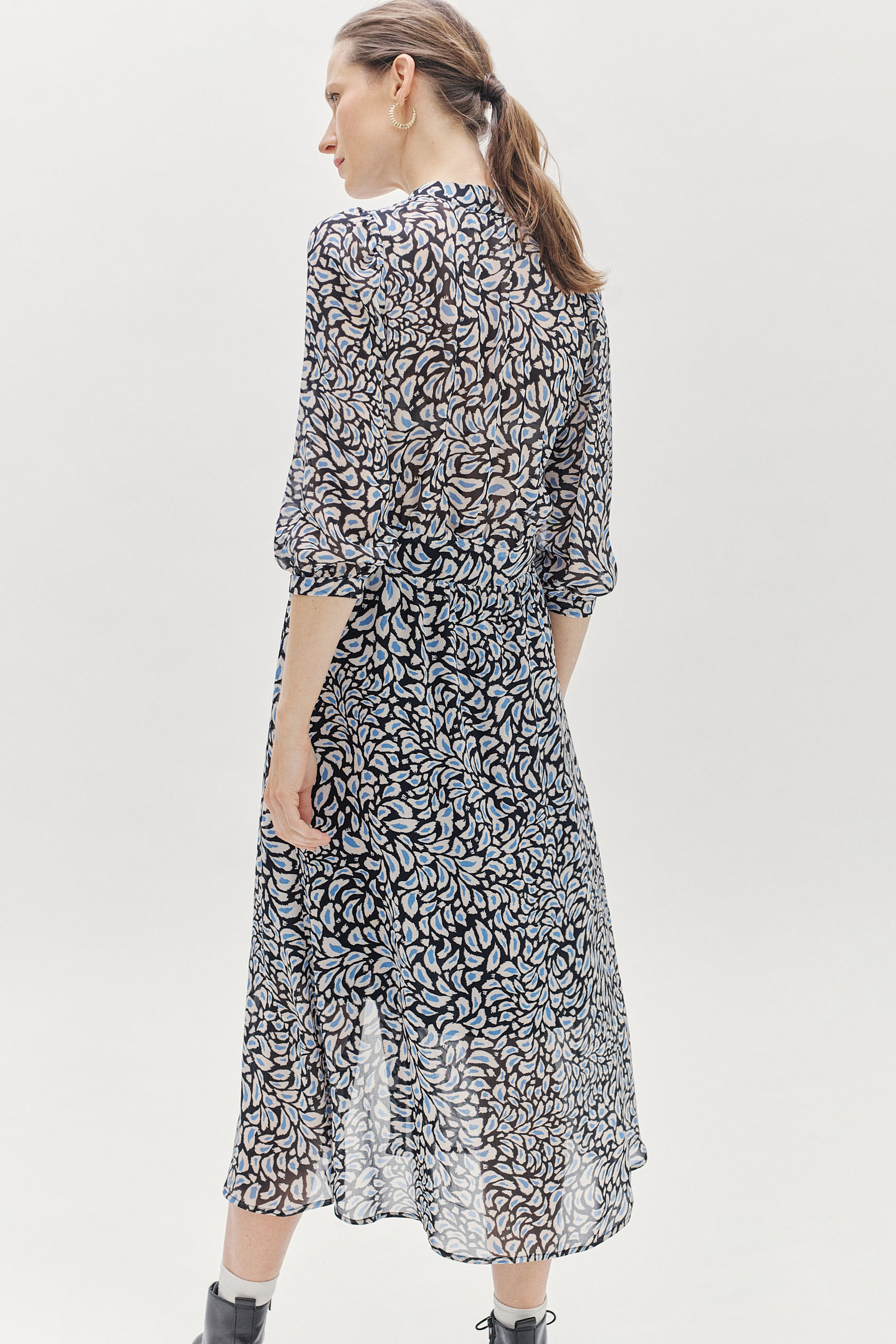 robe naomie bleu marine femme