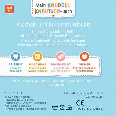 Mein Knuddel-Knautsch-Buch: Meine ersten Kinderlieder