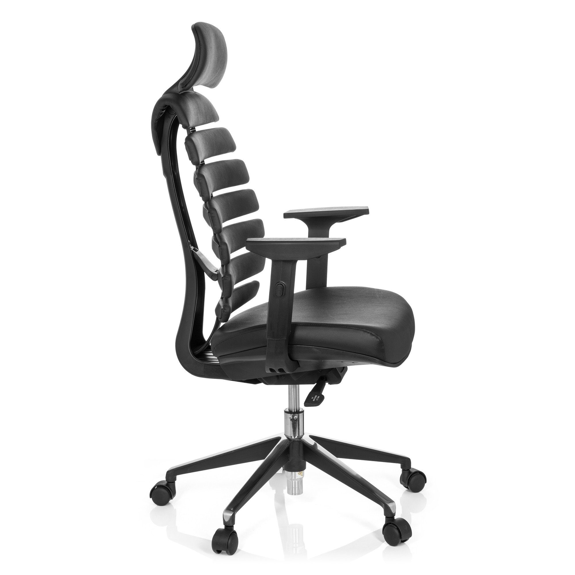hjh OFFICE Drehstuhl Profi Bürostuhl ERGO LINE II PRO Leder (1 St), Schreibtischstuhl ergonomisch
