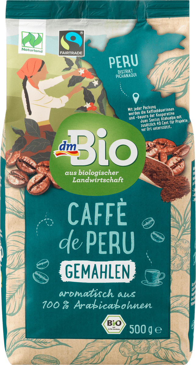 Caffè de Peru, gemahlen, 500 g