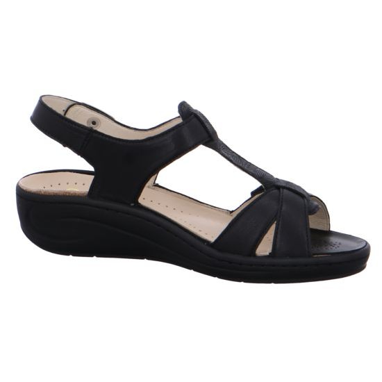 FIDELIO Komfort Sandalen schwarz Fabia