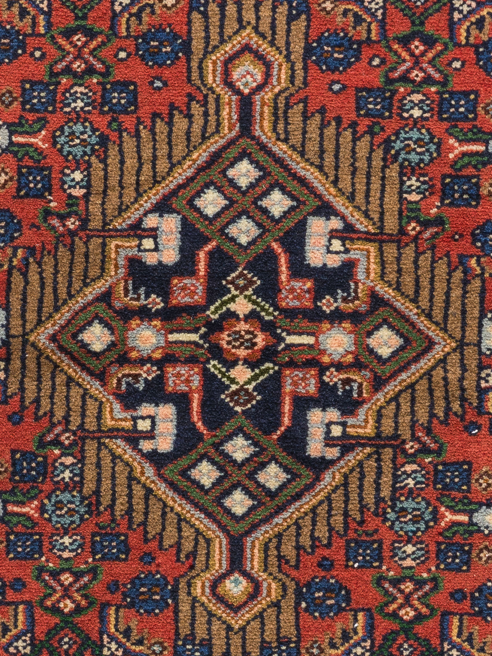 Tadjabad Hamadan ca. 108 x 146 cm, Unikat / Einzelstück