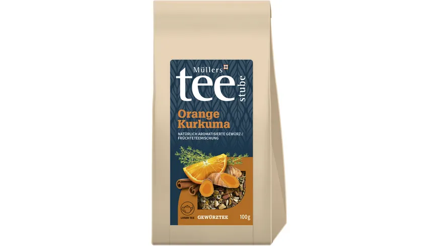 Müllers Teestube Kräutertee Orange & Kurkuma 100 g