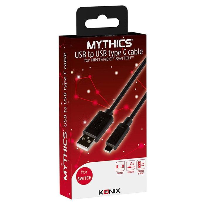 Cablu Konix USB Tip C Switch 2M