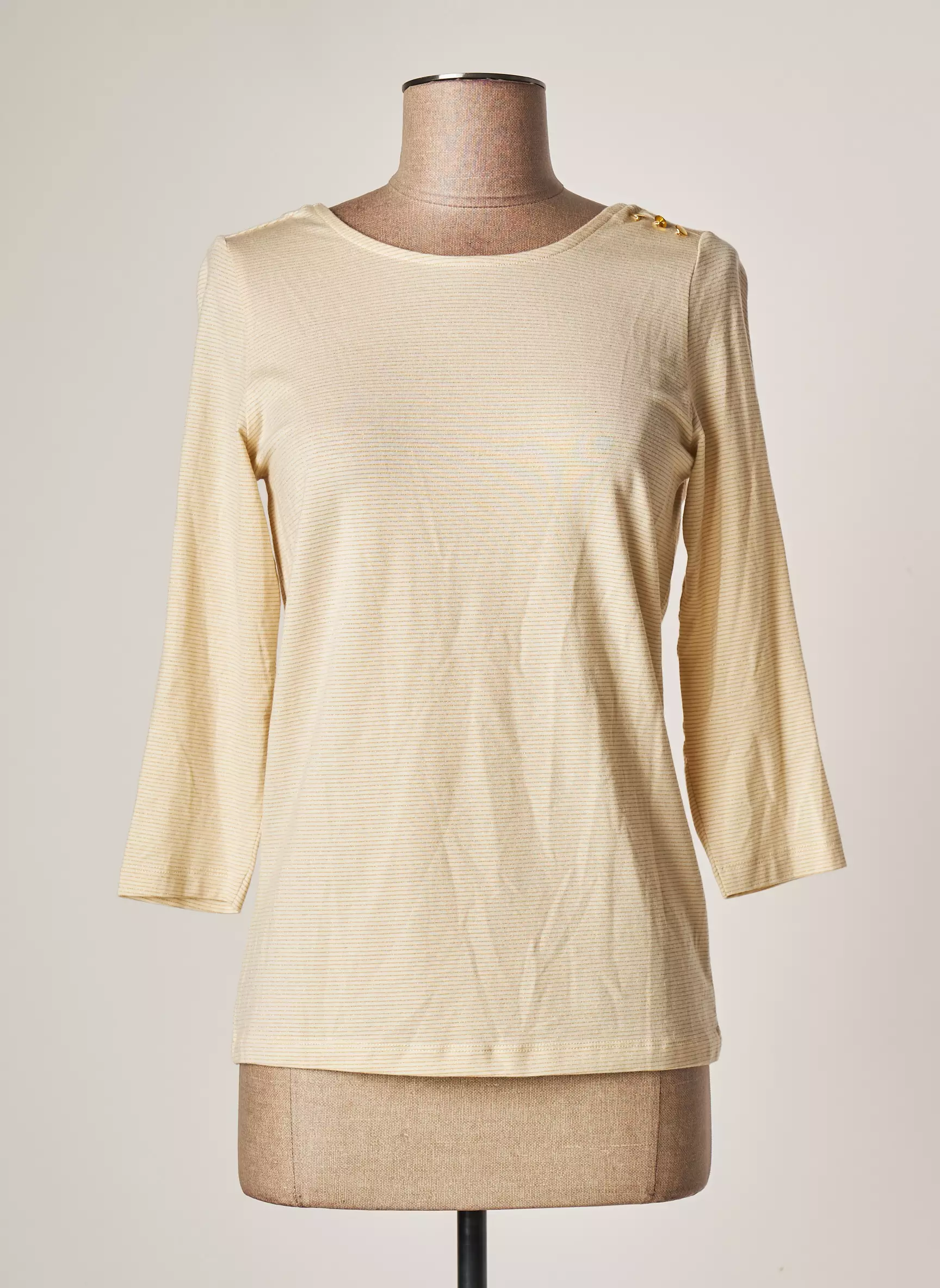Vero Moda Tshirts Femme couleur beige