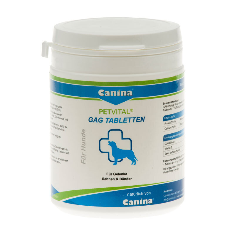 Canina Ergänzungsfutter & Aufzucht Canina Petvital GAG Tabletten 180g