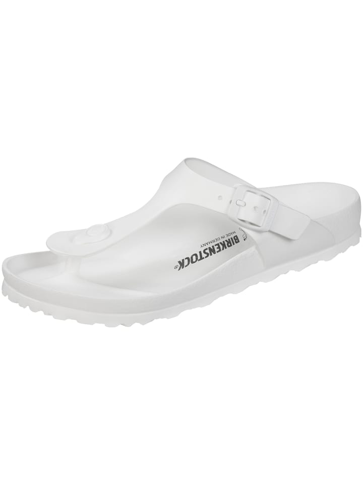 Birkenstock Pantoletten Gizeh in weiß günstig kaufen