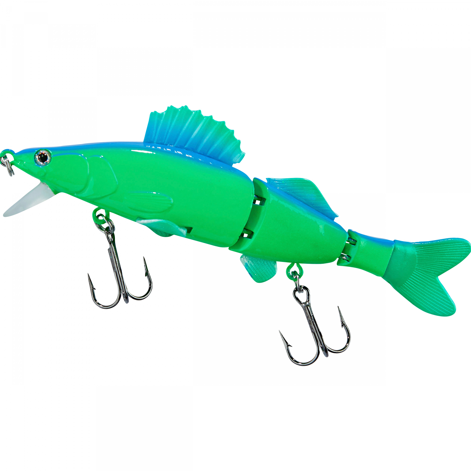 Shirasu Wobbler Thunder Zander (Blue Melon)