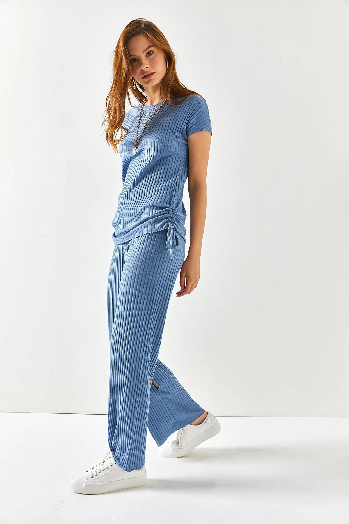 Olalook  Zweiteiler - Blau - Oversized