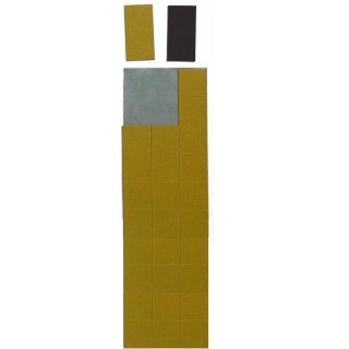 Magnet Bases Kavallerie 3x5 inkl. Ferro - Folie