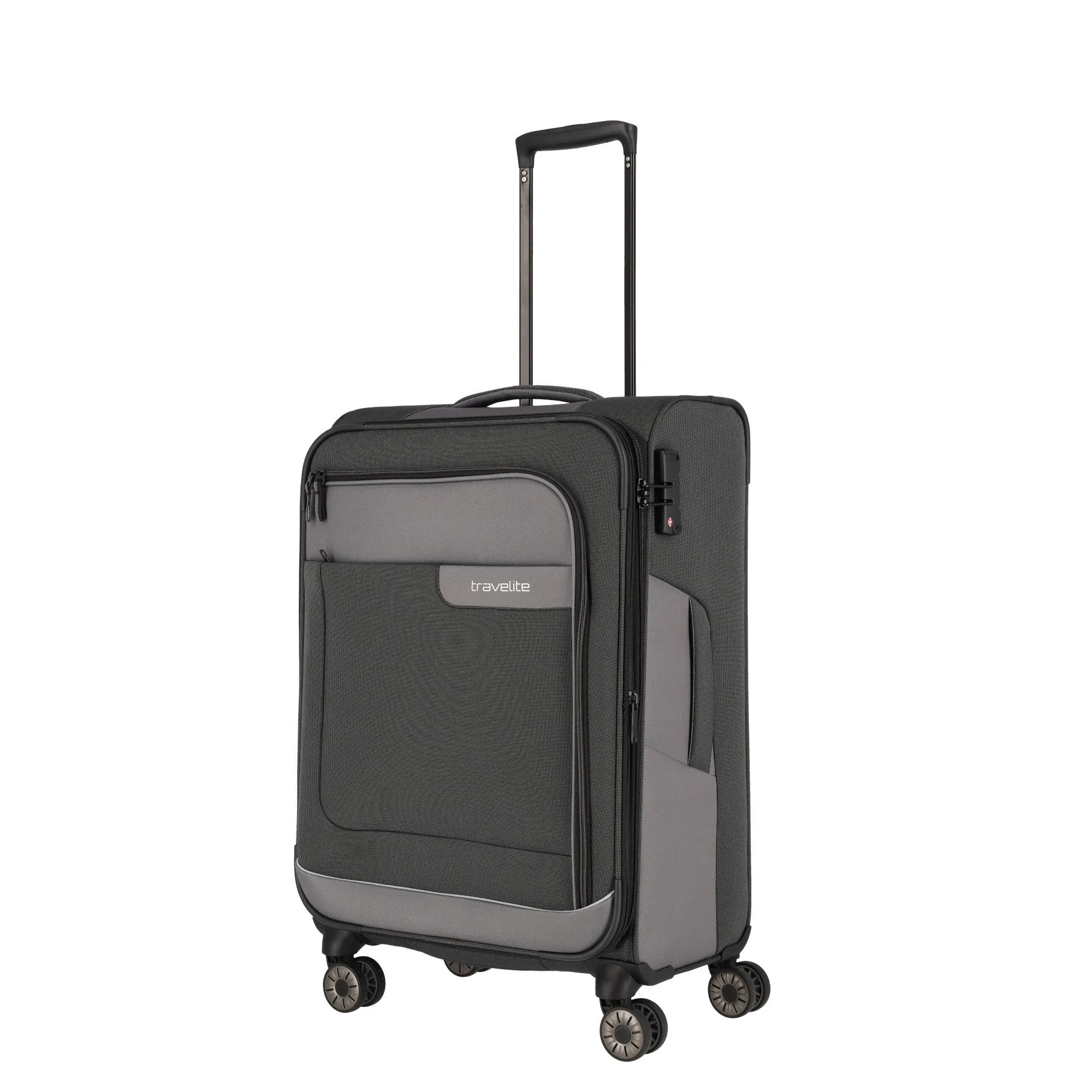 Travelite VIIA Trolley 4 Rollen M - Schiefer