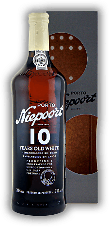 Niepoort 10 Years White Niepoort 10 Years White Sehr feiner, halbtrockener weißer Portwein im klassischen Stil. 0,75	 Liter - Vol 20%
