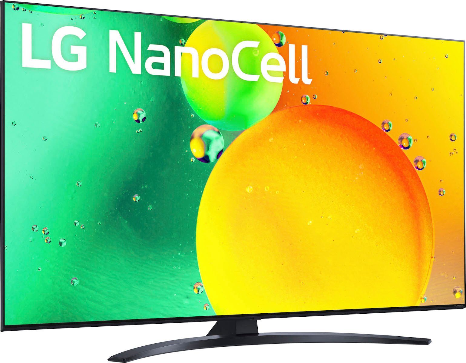 LG 65NANO769QA LED-Fernseher (164 cm/65 Zoll, 4K Ultra HD, Smart-TV, α5 Gen5 4K AI-Prozessor, Direct LED, HDMI 2.0, Sprachassistenten)