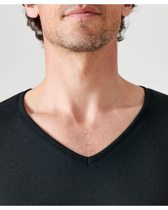 Tee-shirt col V manches courtes Thermolactyl