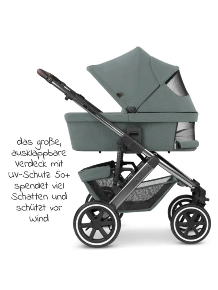 ABC-Design 3in1 Kinderwagen-Set Salsa 4 Air - inkl. in gruen,silber günstig kaufen onesize