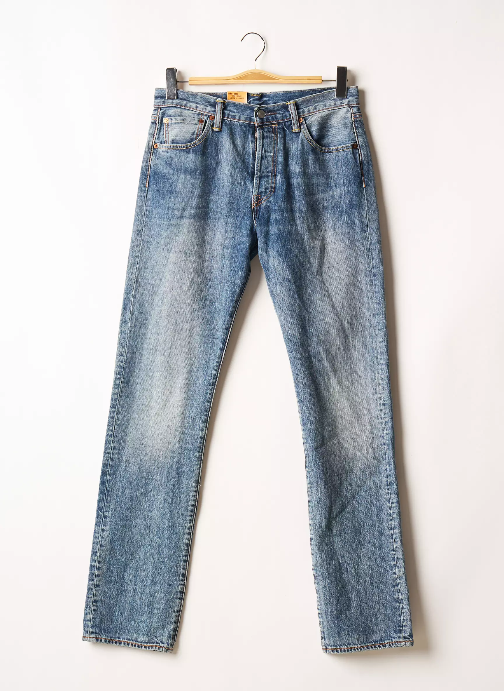 Levis Jeans Coupe Droite Homme couleur bleu