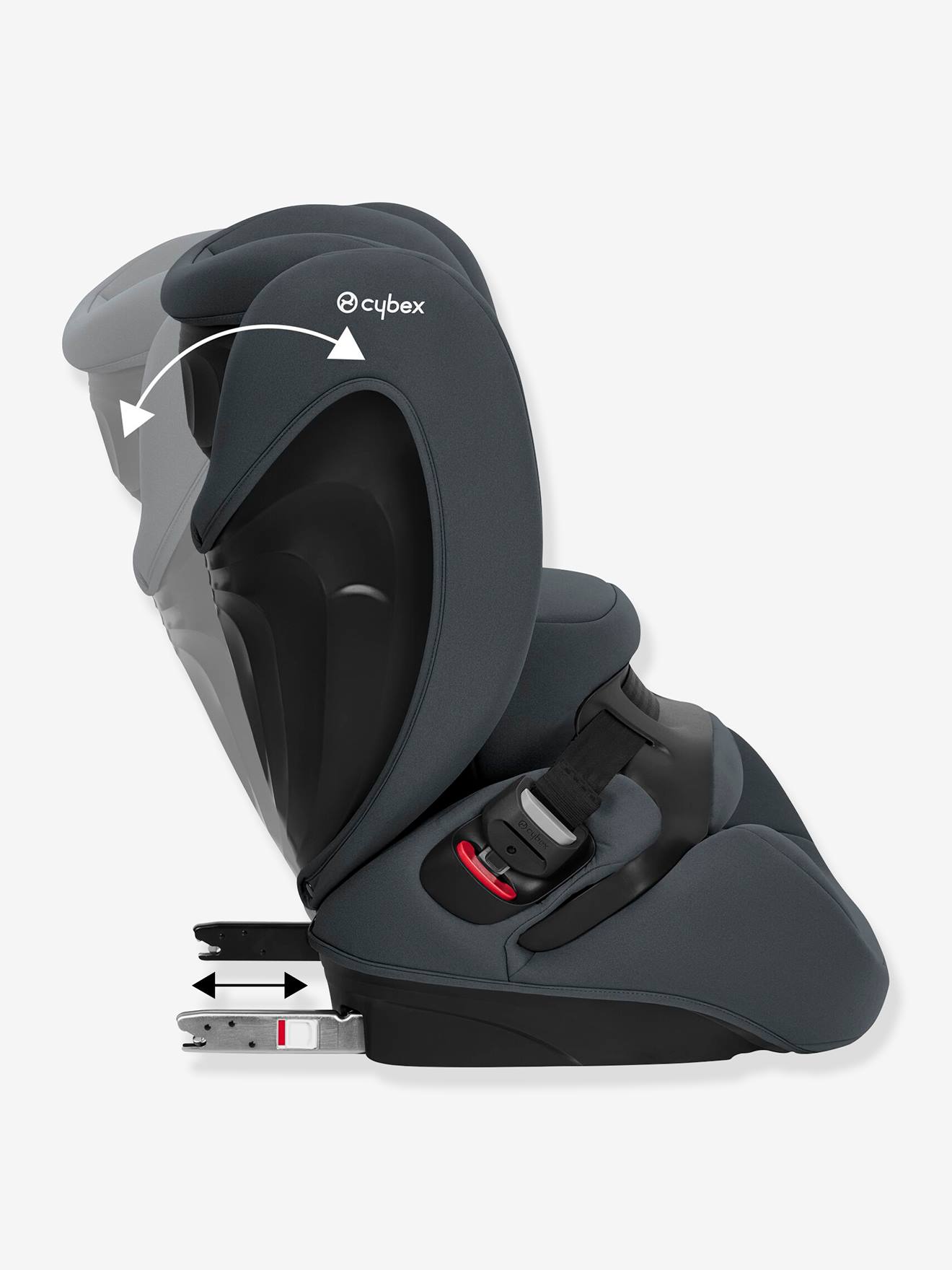 Cybex Mitwachsender Kindersitz Silver Pallas B i-Size CYBEX 76-150 cm, Gr. 1/2/3 - schwarz