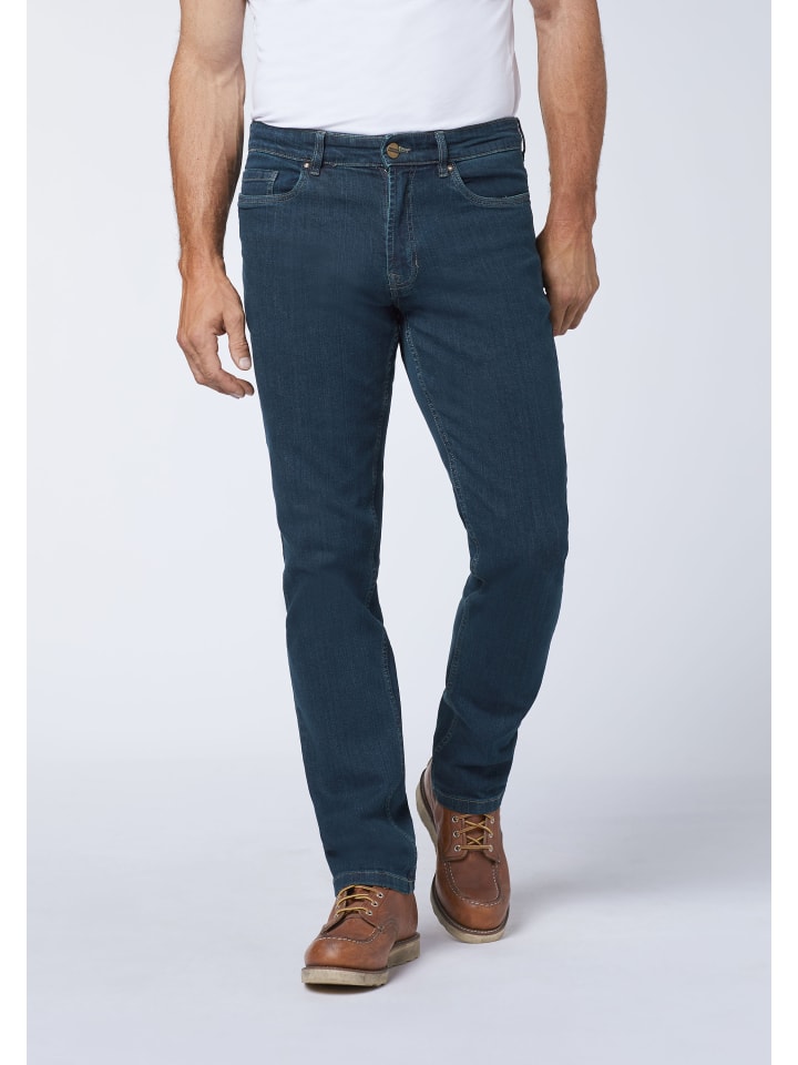 Oklahoma Jeans Jeans in Blau günstig kaufen