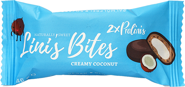 Lini's Bites Bio Pralinis Creamy Coconut