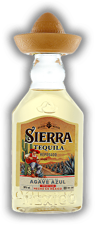 Sierra Gold Reposado Tequila PET 0,05 Liter Sierra Gold Reposado Tequila PET 0,05 Liter Tequila Sierra Gold Reposado unverwechselbar im Geschmack. 0,05	 Liter - Vol 38%