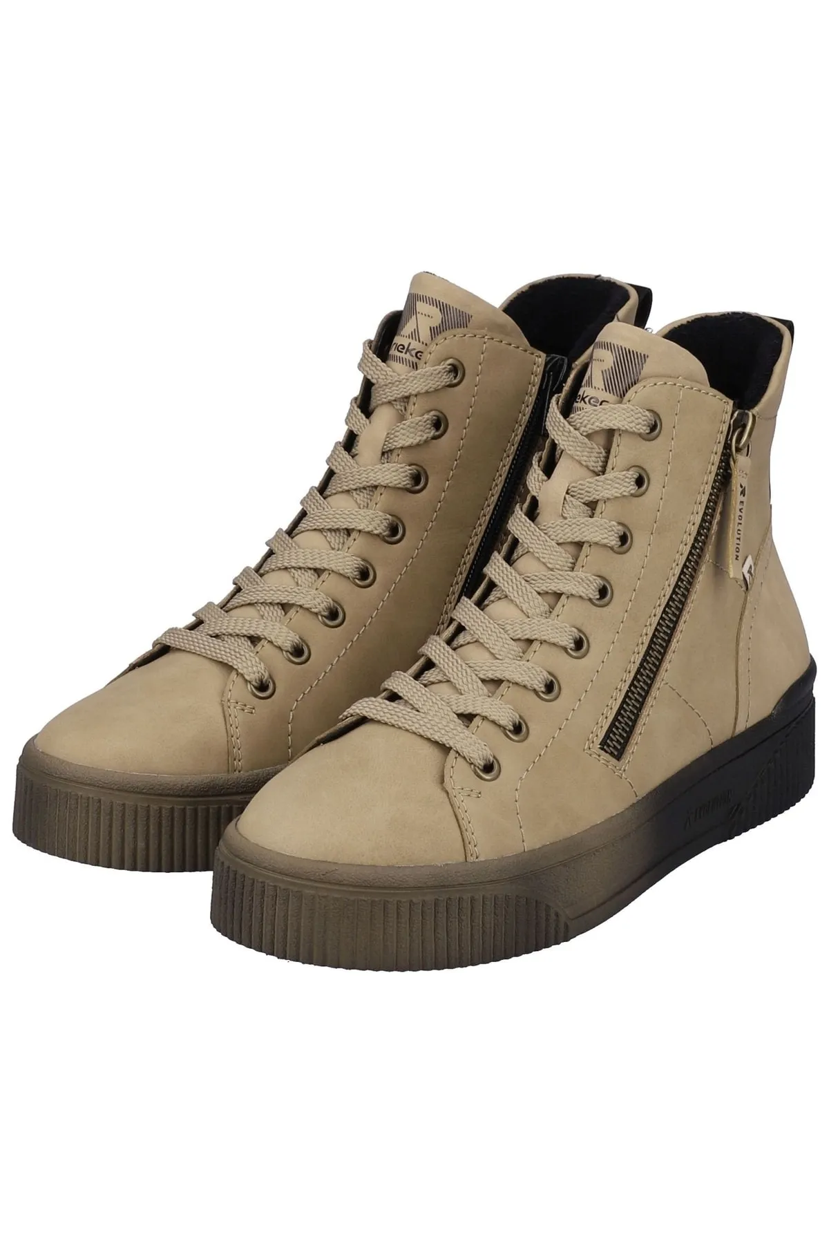Rieker  Sneaker - Braun - Flacher Absatz