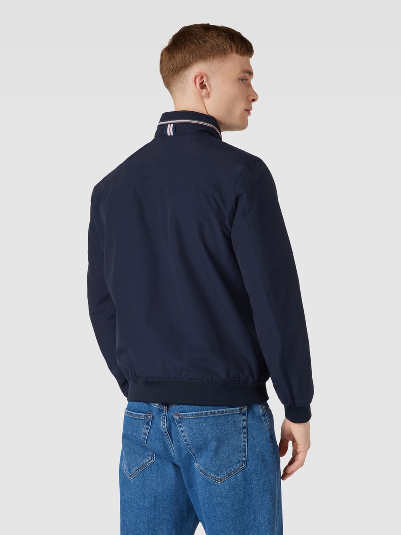 Jacke mit herausnehmbarer Kapuze in marineblau