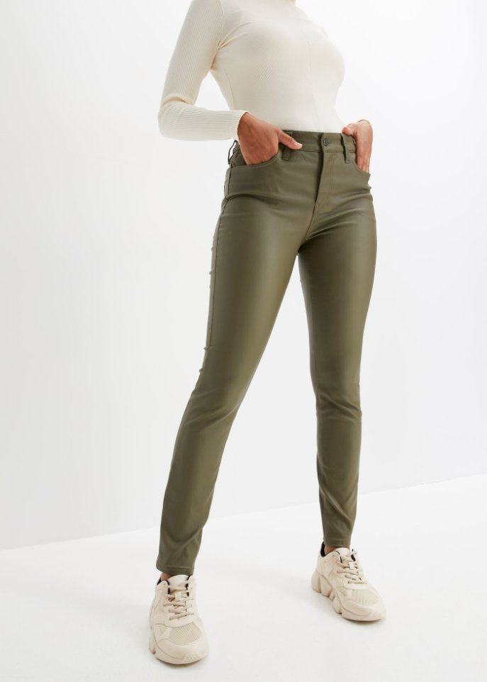 Beschichtete Push-up Stretch-Hose