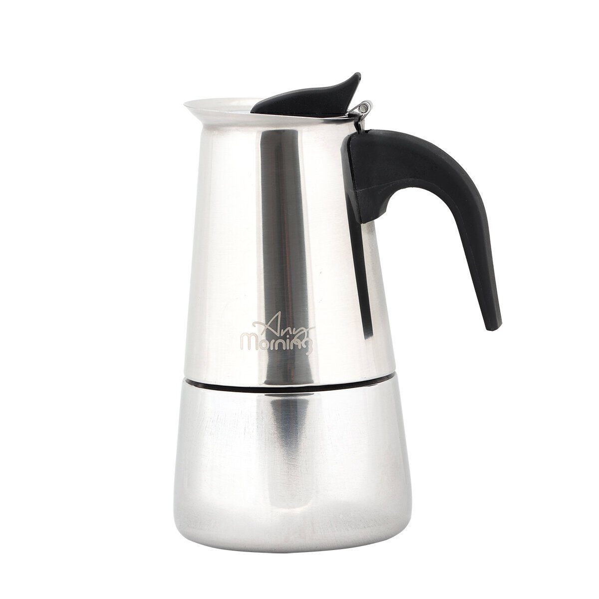 ANY MORNING Espressokocher Any Morning Espressokocher für alle Herdarten für 6 Tassen 300 ml