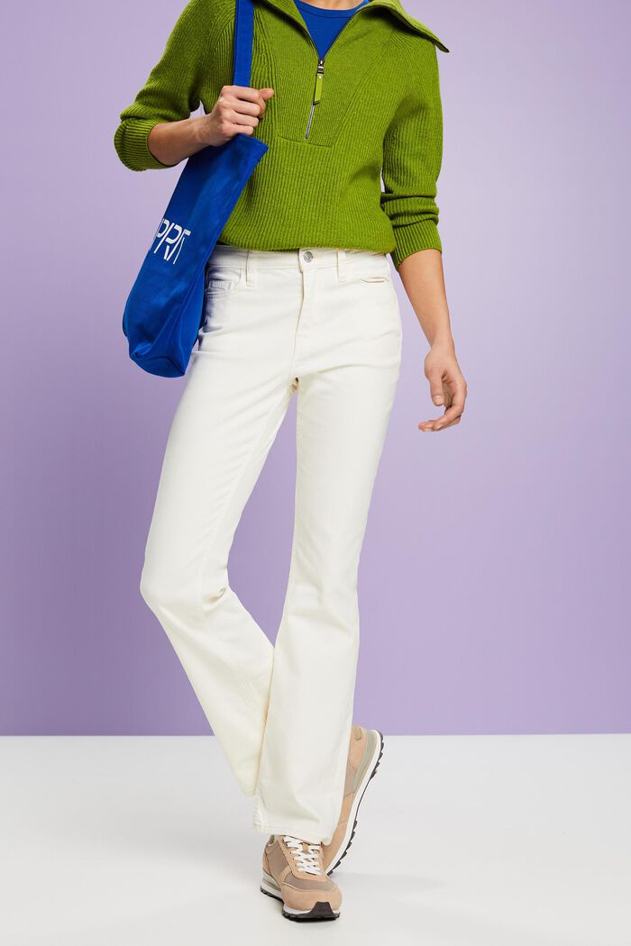 Bootcut Jeans mit hohem Bund