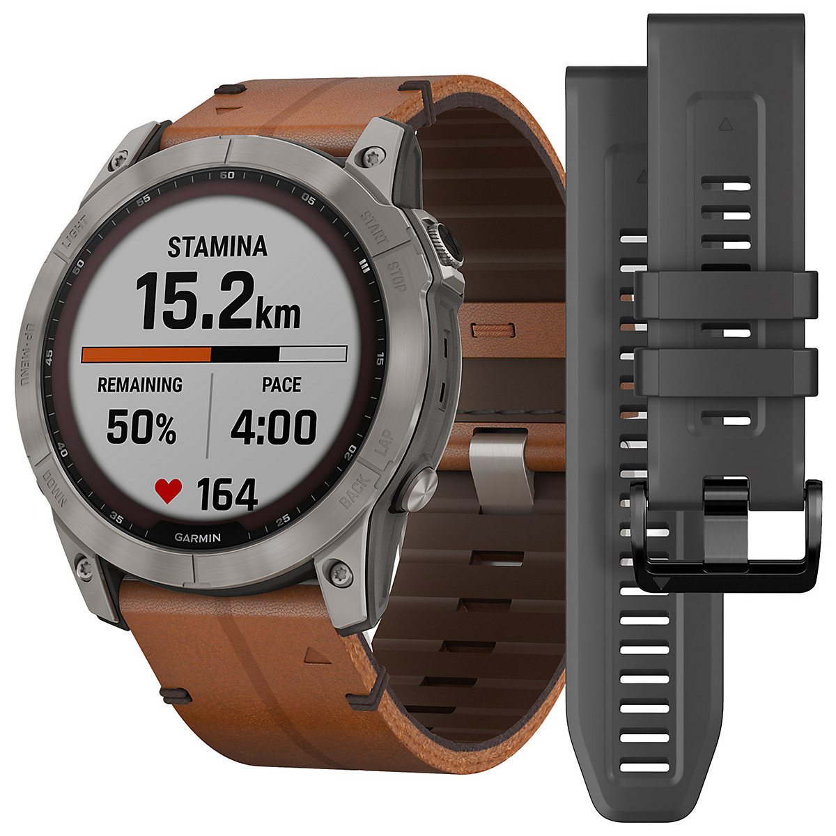 Fenix 7X Saphir Solar Titan Smartwatch Schiefergrau Smartwatches