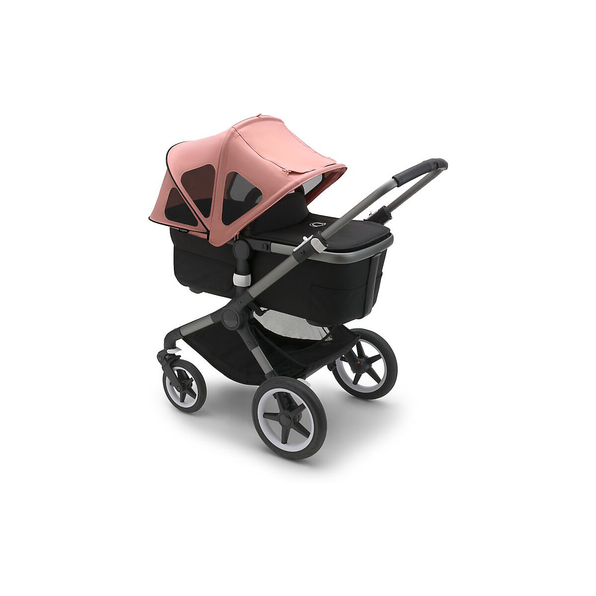 Bugaboo Fox/Cameleon3/Lynx Sonnendach mit Lüftungsfenstern Morgenrosa